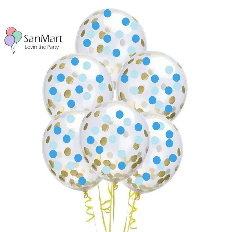 Boy confetti balloon