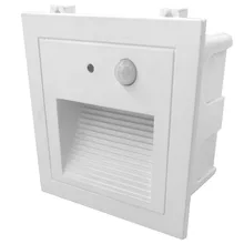 3 Вт светодиодный наружный светильник с активированным движением лестничная лампа распределительная коробка с защитой от воды ворота крыльцо