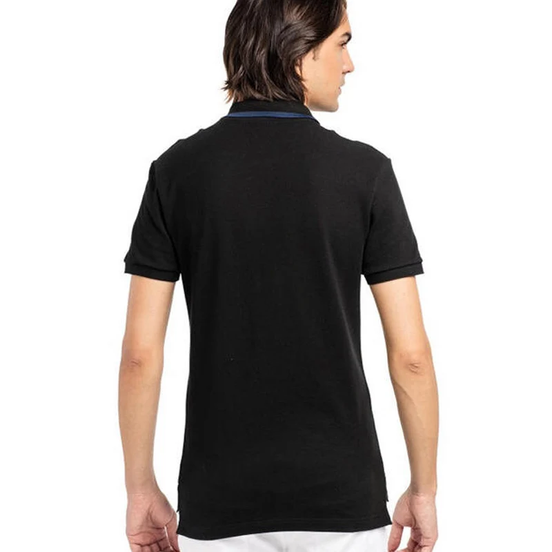 2019 summer running T-shirt men's cotton short-sleeved square collar loose ins mouth youth trend short-sleeved men