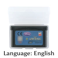 

32 Bit Video Game Cartridge Disneyy's Princess & Lion King Console Card EU Version English Language Support Drop shipping