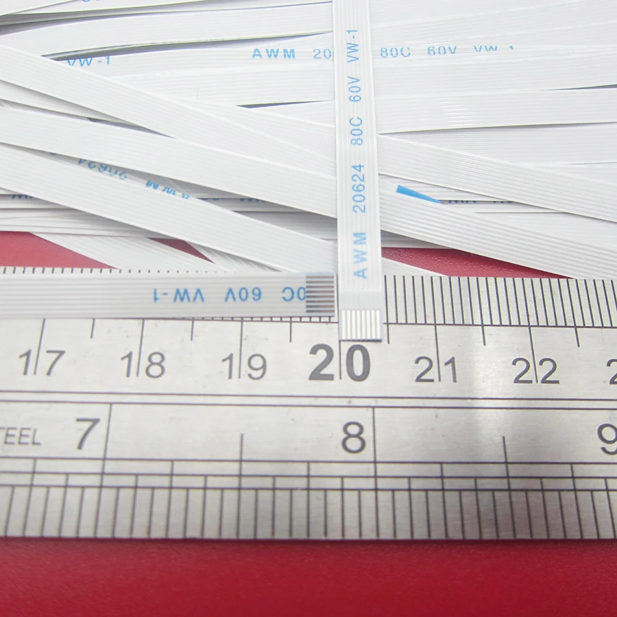 

5-100pcs New FFC FPC Flexible Cable for ASUS A55V K55V Touchpad flex cable Length 20cm 8 Pin 0.5mm pitch 8pin B type