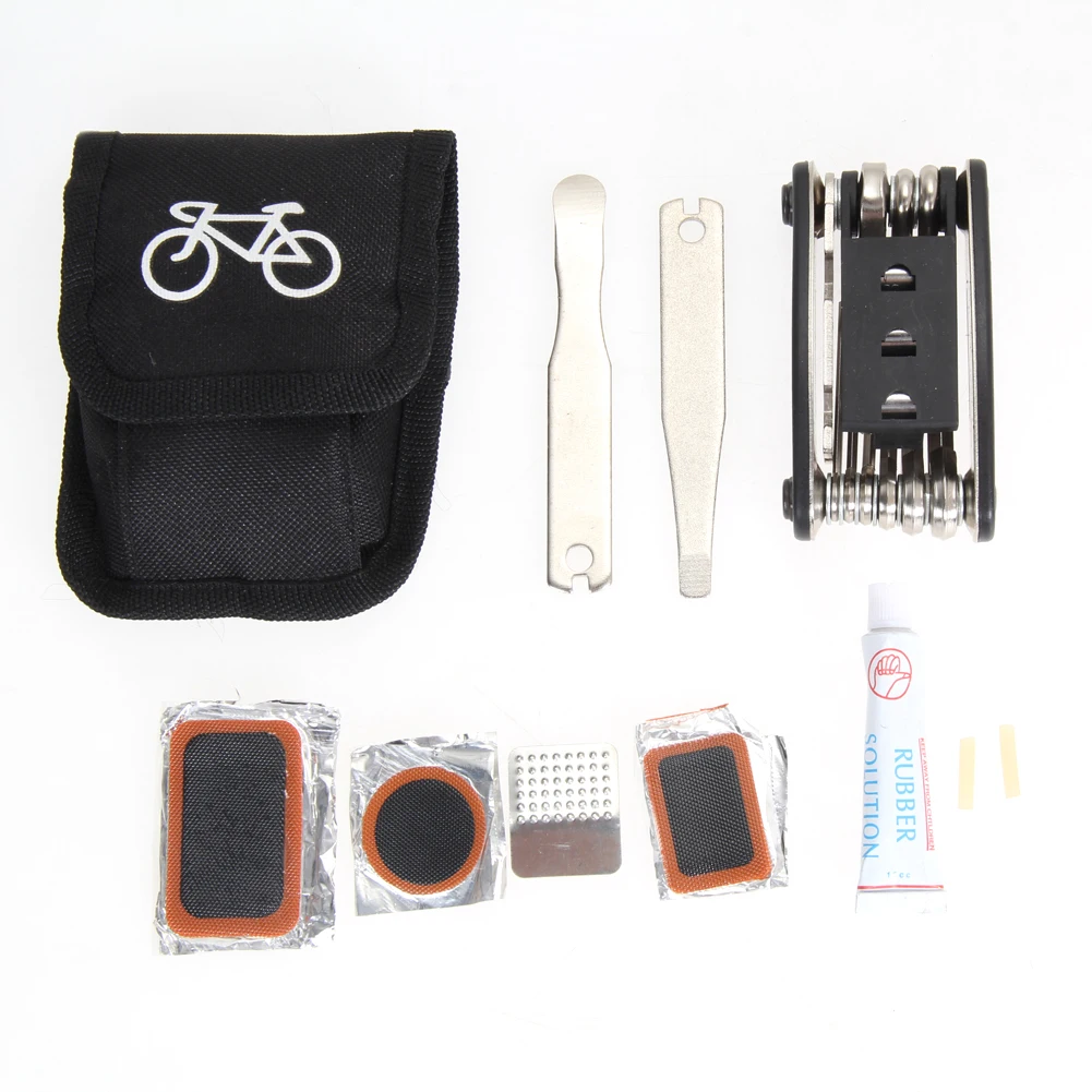 Multifunctional Bicycle Repair Tools Cycling Puncture Bike Multi