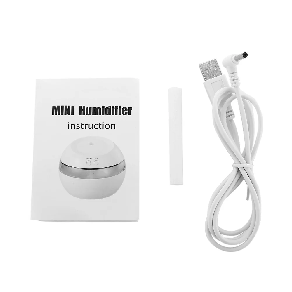 USB диффузор эфирного масла ультразвуковой увлажнитель воздуха с сисветодиодный
