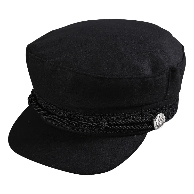 

2018 Autumn Winter Fashion Women Simple Warm Wool Berets Female Painter Hats Flat Caps British Style Newsboy Hat Running Caps