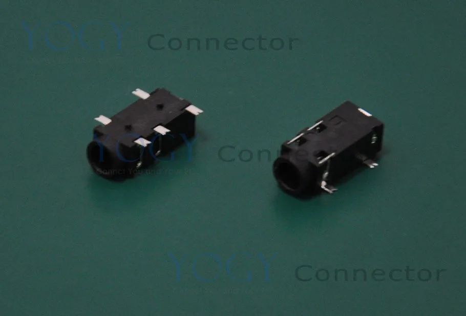 20pcs 3.5mm Audio Jack 5 Fixed feet SMT Headphone Connector Size 14.3*6*4.5mm for Tablet Mp3 Mp4 GPS | Обустройство дома