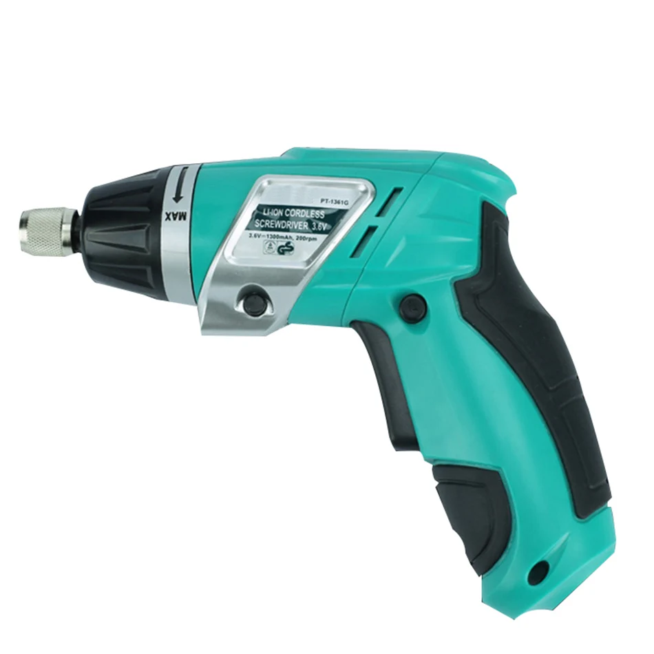 PT 1361G Lithium Electric Screwdriver Rechargeable Drill Slotted