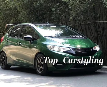 

Grass Green Gloss Vinyl Wrap Stickers Shiny car wrap Covering foil PROTWRAPS Low tack glue Like 3M-Quality 1.52X20M / 5x67ft