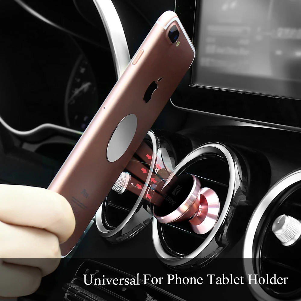 FLOVEME Magnetische Auto Handyhalter 360 Grad Luftauslass montieren Stehen Inhaber Unterstützung Mo