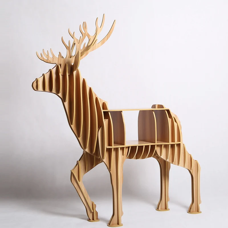 High-end Creative Elk Desk Coffee Table Wood Furniture Brand New TM008M High-end Creative Elk Desk Coffee Table Wood Furniture Brand New TM008M