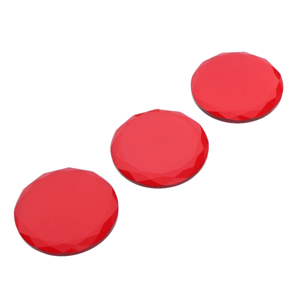 3Pcs Professional Crystal Adhesive Glue Holder Pallet Stones For Fake Eyelashes Extension Makeup Cosmetic Tool