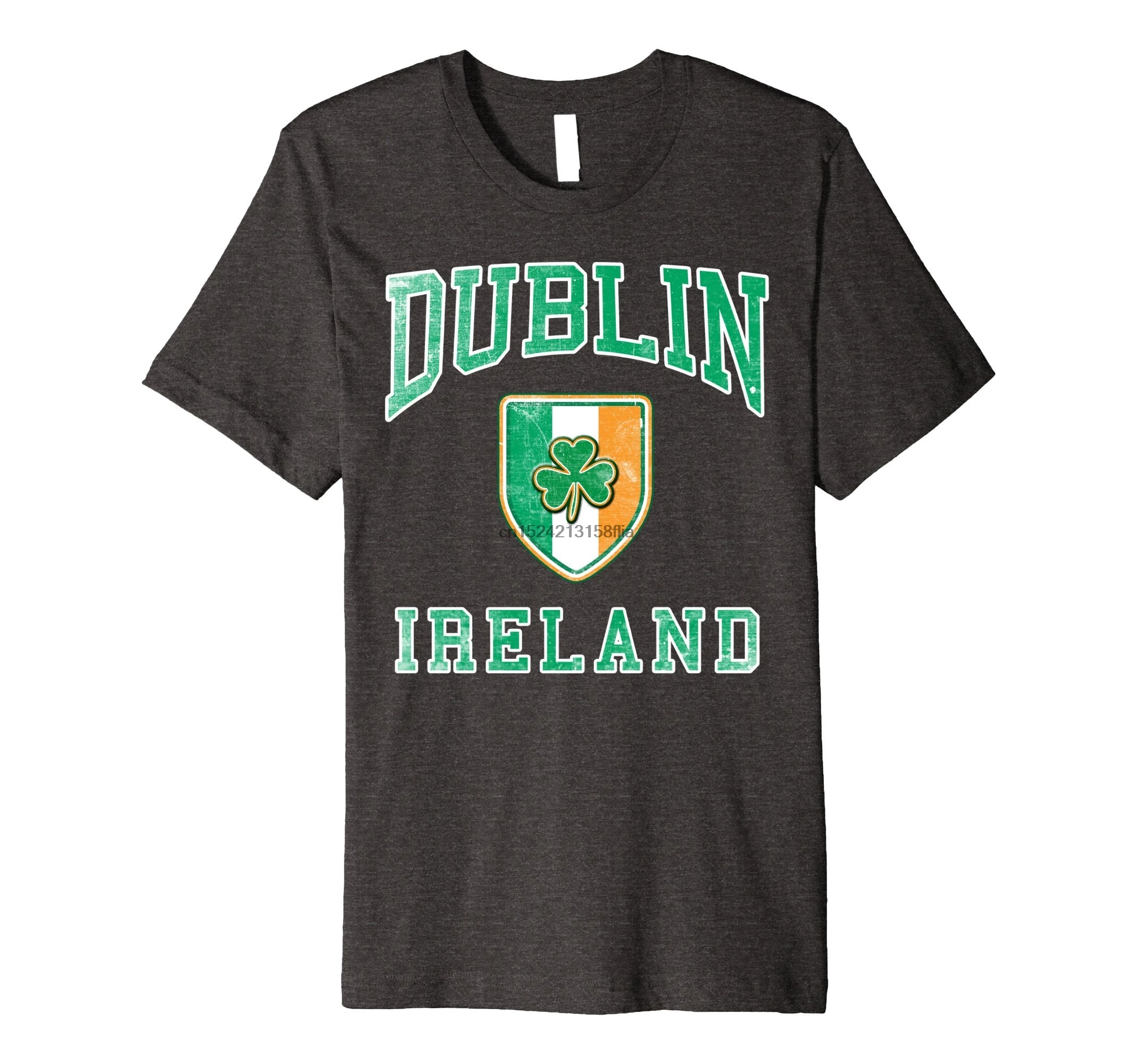 DUBLIN IRELAND Distressed T shirt Irish Pride-in T-Shirts