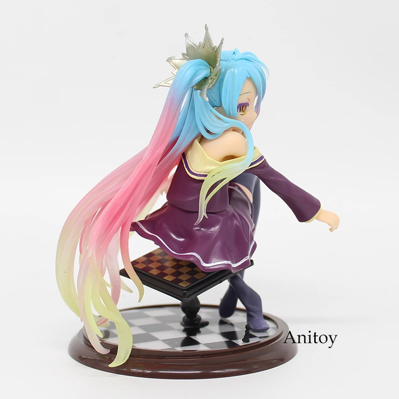 Free Shipping No Game No Life 1/8 scale Siro sexy Girl Shiro cute dolls Garage Kit Brinquedos Anime Action Figure Toys KT3966