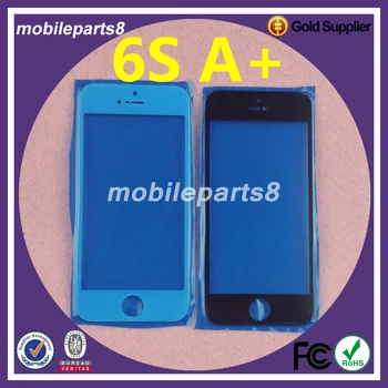 

100pcs DHL free shipping AAA quality Touch Screen Glass for iPhone 6S Front Screen Outer Glass Replacement Black&White