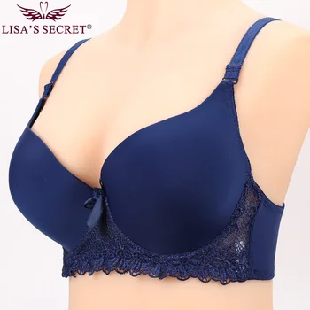 

Women Big Size Bra Sexy Lace Bra Full Coverage Soft Underwire Brassiere Minimizer Bralette Top Plus Size Underwear Bust Large Bh