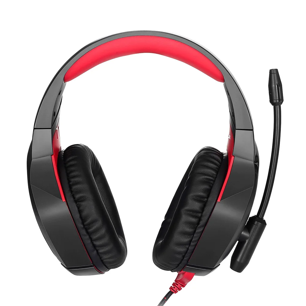 Vapeonly K1-B стерео Бас Gaming Headset анти-шум светодио дный игра наушники с Rotable микрофон 3,5 мм разъем для портативных ПК