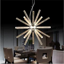 Nueva creativo led luces colgantes colgantes para shop bar comedor cocina sala de acrílico led lámpara de techo ac85-265v free gratis