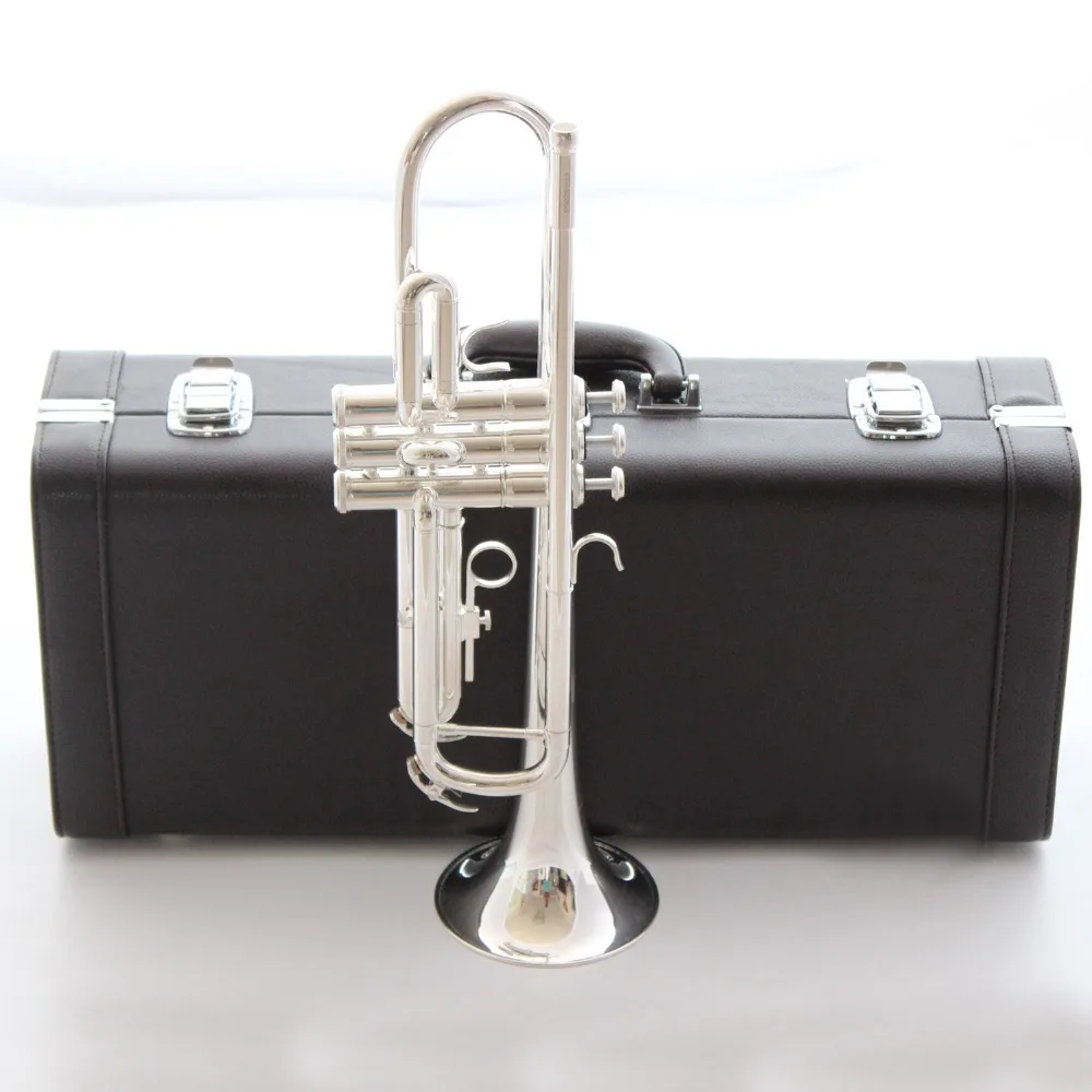

New Japan Bb Trumpet 2330S Silver Plated Music Instruments Profesional Trumpets Student Included Case Mouthpiece Accessories