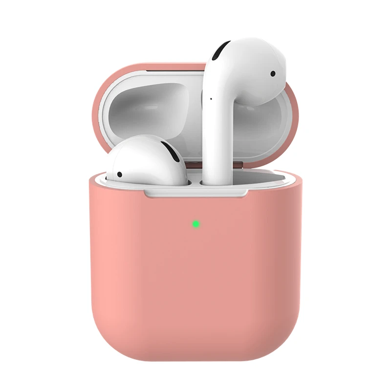 Силиконовые чехлы для наушников для Airpods 2, защитный чехол, защитный чехол для беспроводных наушников, чехол для Airpods 2nd - Цвет: 12