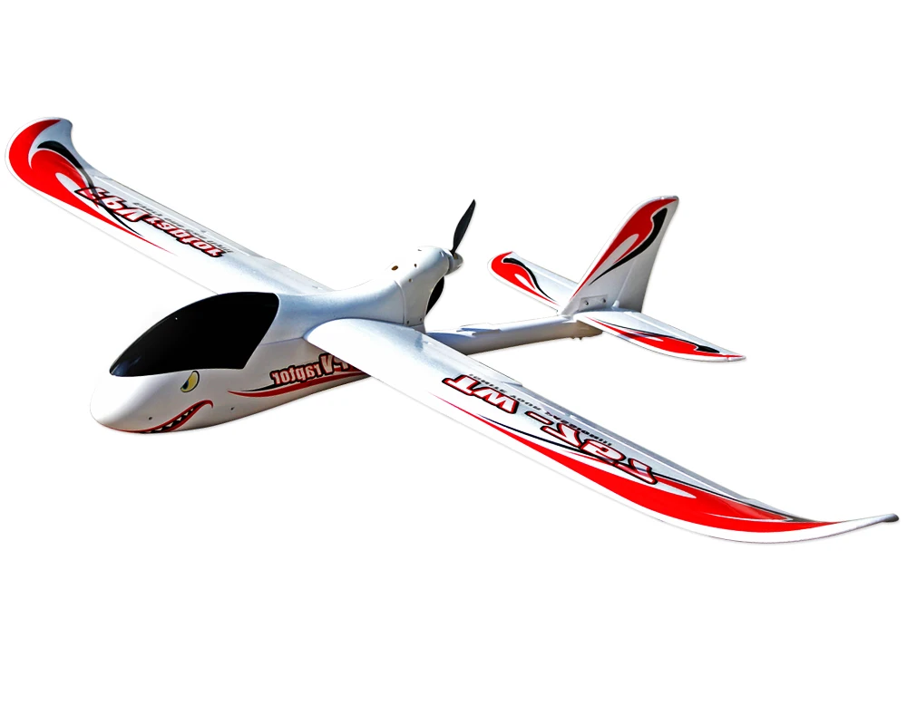 

Volantex FPV Raptor 1.6M RC PNP/ARF Plane Model W/ Motor Servo ESC W/O Battery