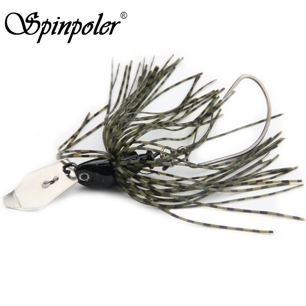 Spinpoler 1ピース ロットスピナー餌ヘッド重量14グラムソフトラバースカートジグスプーンルアースピナーベイトワブラー人工 Spoon Fishing Lure Fishing Lurespinner Bait Aliexpress