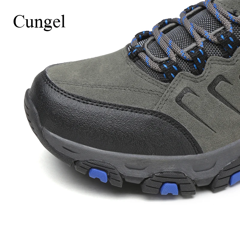 Новые мужские уличные треккинговые походные туфли Cungel нескользящая