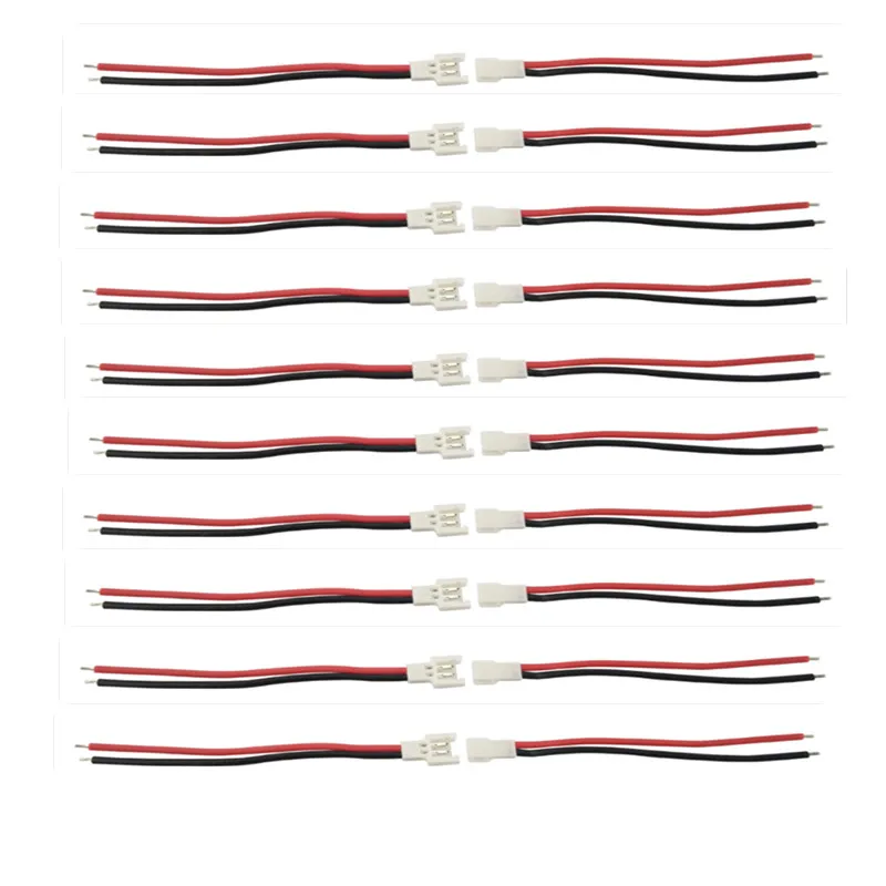 

1S Battery Cable Male Female 10 Pair For DIY FPV RC Racing Drone Spare Parts