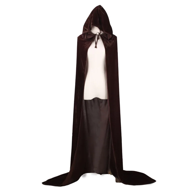 Fashion Halloween Death Large Code Hooded Cloak Sleeveless Prince And Princess Velvet Multicolor Cos Clothing Suit Cloak Fashion Halloween Death Large Code Hooded Cloak Sleeveless Prince And Princess Velvet Multicolor Cos Clothing Suit Cloak