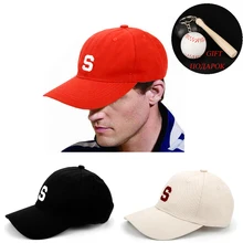 Модная бейсболка с буквами «s», кепки для женщин и мужчин, хип-хоп, головные уборы, аксессуары для улицы