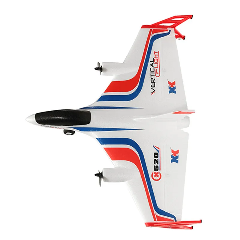 Оригинальный XK X520 2 4G 6 каналов Wi Fi FPV VTOL вертикальный взлет и посадка 3D EPP RC Самолет