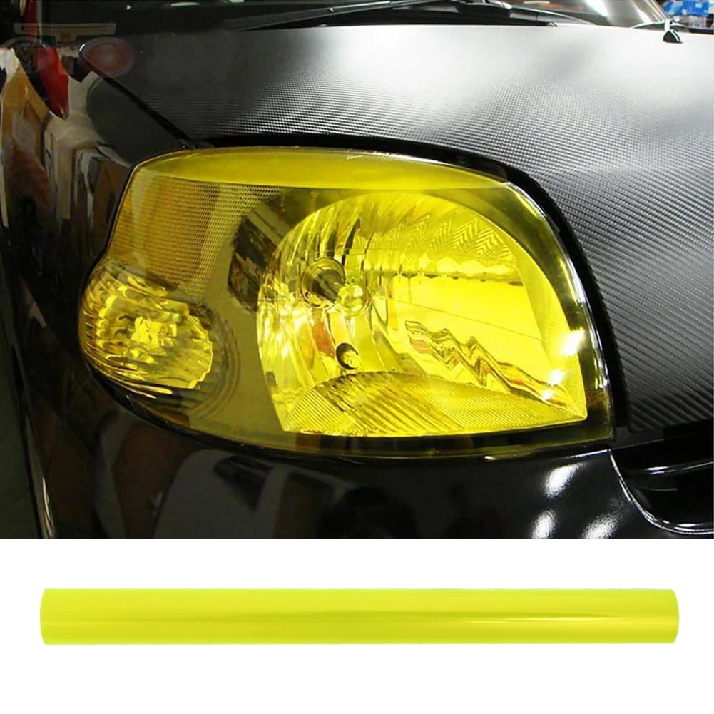 Buy 10 Colors Car Sticker Car Headlight Taillight Fog Light Tint Vinyl Film