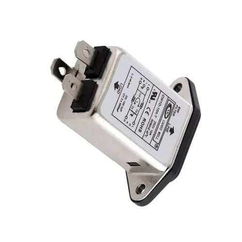 

1PCS EMI RFI Filter AC 250V 10A CW1D-10A-T Suppressor Power Line Noise Filter