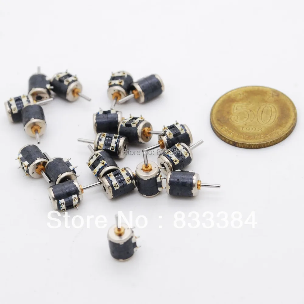 

Wholesale 10PCS 4 Wire 2 Phase Mimi stepper motor for Canon micro stepping motor D6mm free shipping