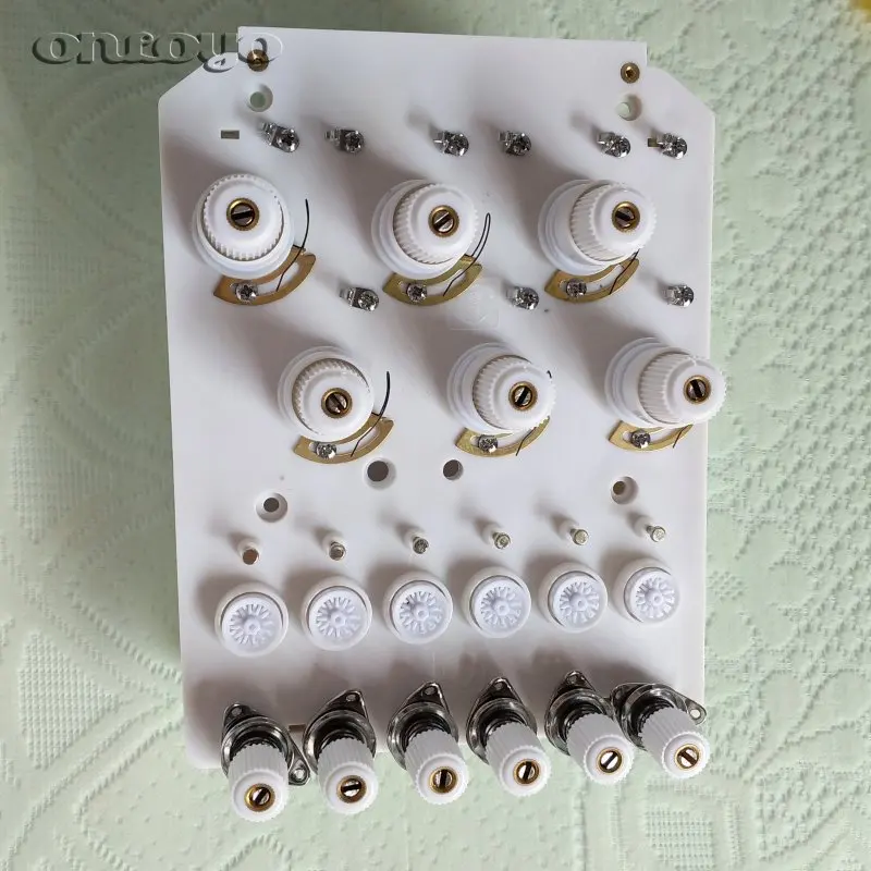 Computer Embroidery Machine Parts Head Clamp Base (6 Pin With Bottom Inspection Head Alarm Box Beige)