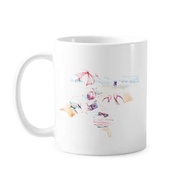 Beach Sea Bumbersull Watercolor Painting Classic Mug White Pottery Ceramic Cup Gift Milk Coffee With Handles 350 ml
Beach Sea Bumbersull Watercolor Painting Classic Mug White Pottery Ceramic Cup Gift Milk Coffee With Handles 350 ml