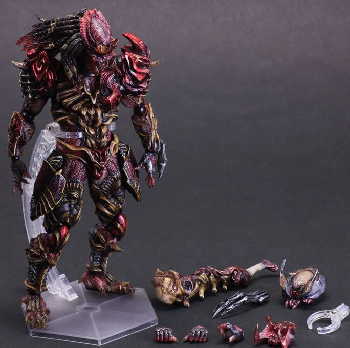 Predator Action Figure Playarts Kai Alien Hunter Model Toy Movie Primevil Play-Arts Figure Playarts Kai Alien Figures Predator Predator Action Figure Playarts Kai Alien Hunter Model Toy Movie Primevil Play-Arts Figure Playarts Kai Alien Figures Predator