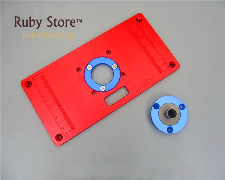 

Small Router Insert Plate for Router Trimmers (Red Series) 235mm x 120mm x 8mm