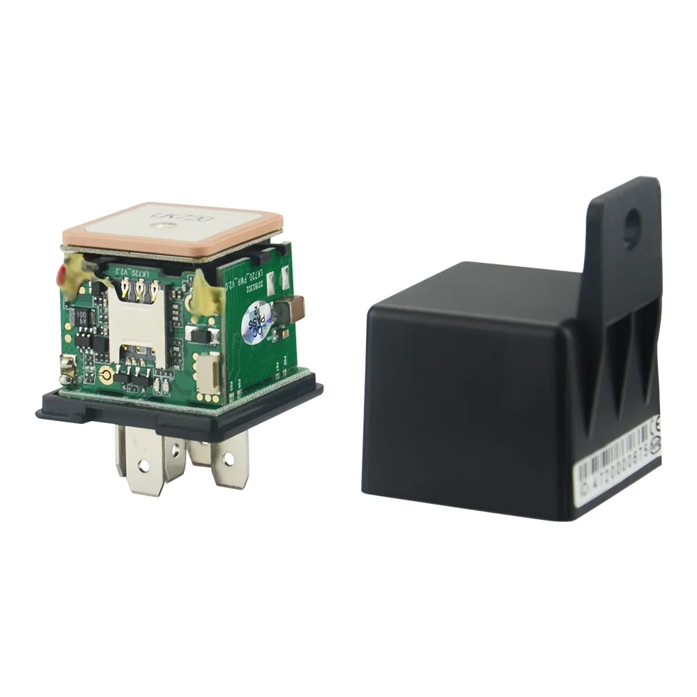 GSM Locator Tracker-Device Car-relay LK720 GPS continuous positioning GPRS timing report anti-theft  Cut and resume oil remotely gps tracker for car