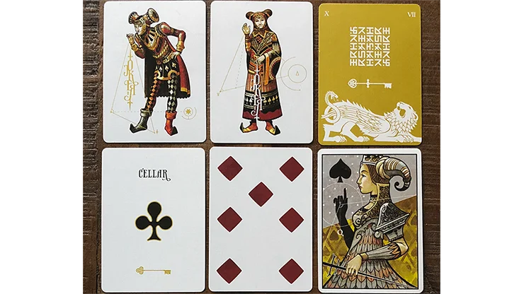 The House of the Rising Spade (Faro) Playing Cards 4