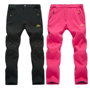 

2020 New Winter Women Pants Outdoor Sports Hiking Camping Trekking Ski Thick Trousers Waterproof Windproof Warm Clothing VB001