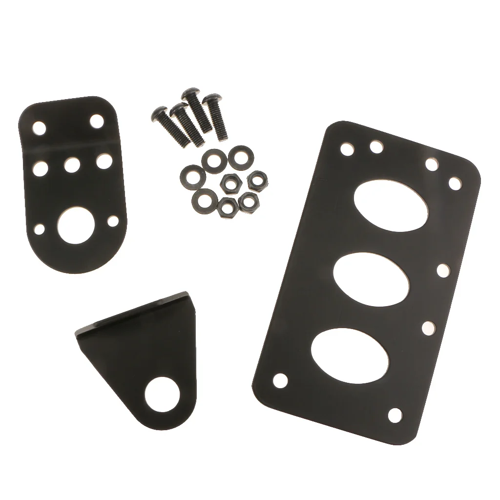 1 Pcs Universal Motorcycle Modular Design License Number Plate Frame Holder Bracket left/Right Side Mount Motorcycle Accessories