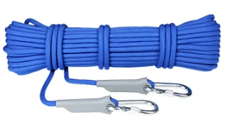 Blue-10meter XINDA 10 м профессиональный шнур для скалолазания, аксессуары для походов, веревка 9,5 мм Диаметр 2600lbs, высокопрочный шнур, безопасная веревка - Цвет: Blue-10meter