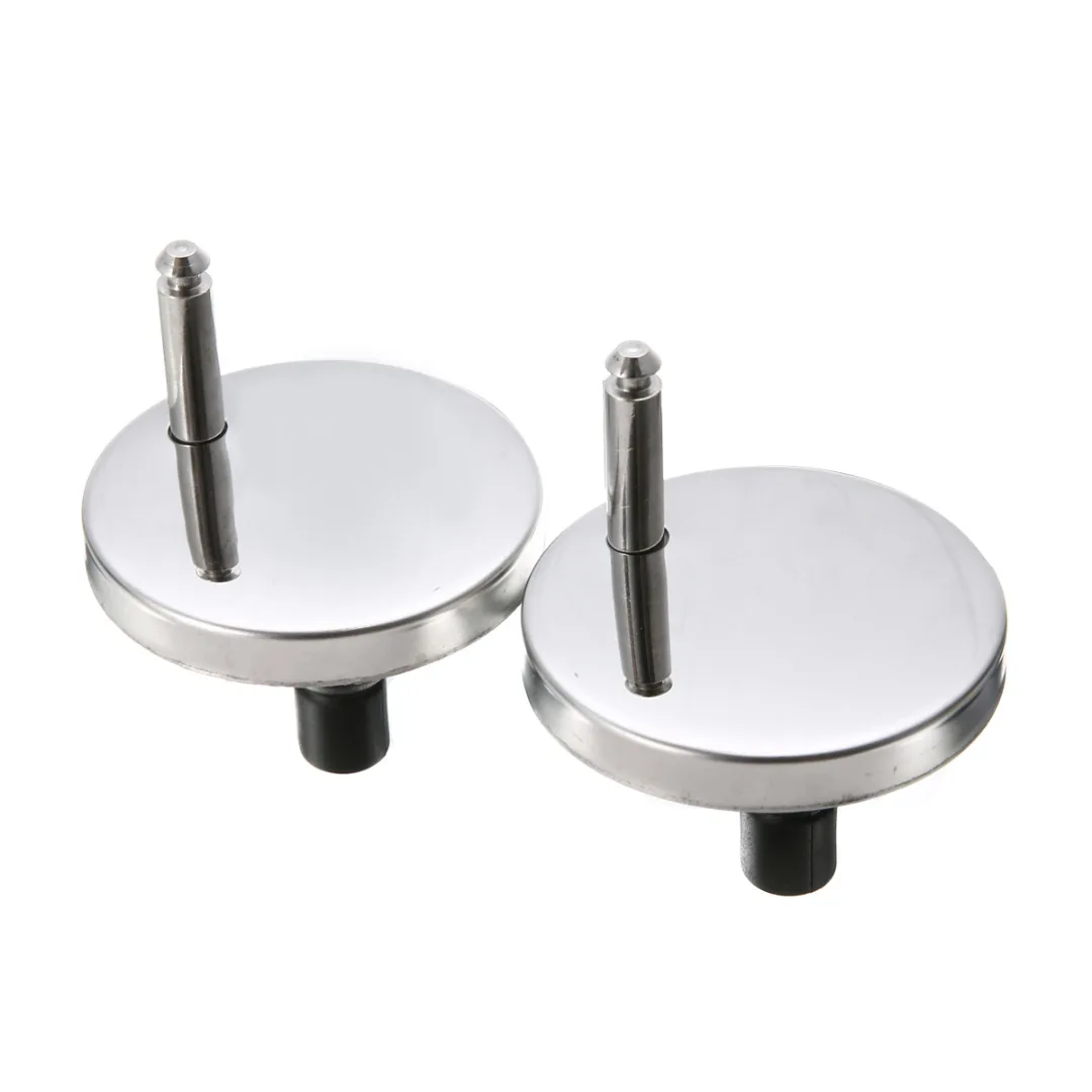 Goedkoop 2 stks Rvs Top Fix Toiletbril Scharnier Fittingen Quick Release Scharnieren voor Thuis Badkamer Toiletbril Scharnieren Hardware