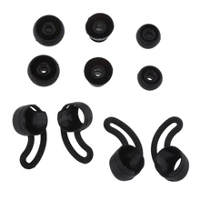 2 pares de silicone substituição eartips gancho de orelha para batidas x urbeats não-tóxico inofensivos esportes dicas macio gancho de orelha durável re-utilizável