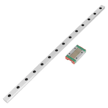 

450mm/350mm 1pc MGN12H Bearing Steel Miniature Linear Rail Guide 450mm Length 12mm Width + Slide Block