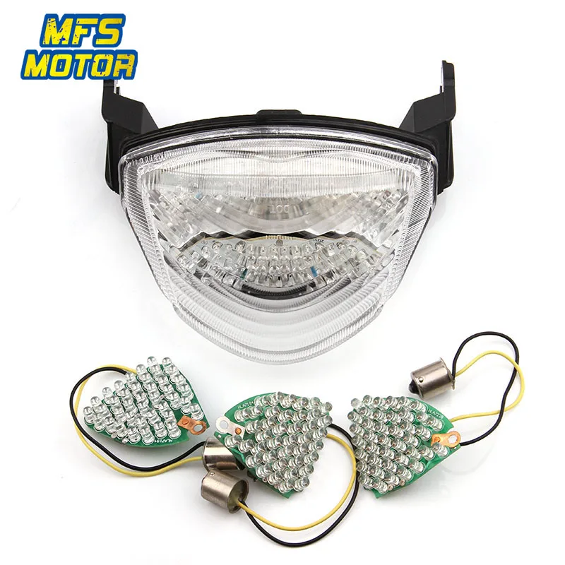 

LED Tail Light For Suzuki GSX-R1000 GSXR1000 Gixxer GSXR Integrated Motorcycle Turn Signal Light Tail Stop Brake Warning Lamp