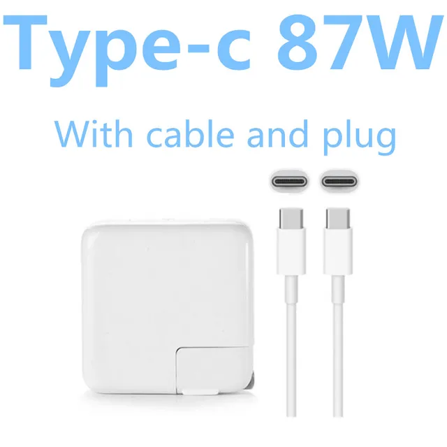 Type c USB C 29W 61W 87W Charger for Apple MacBook Laptop Power Adapter