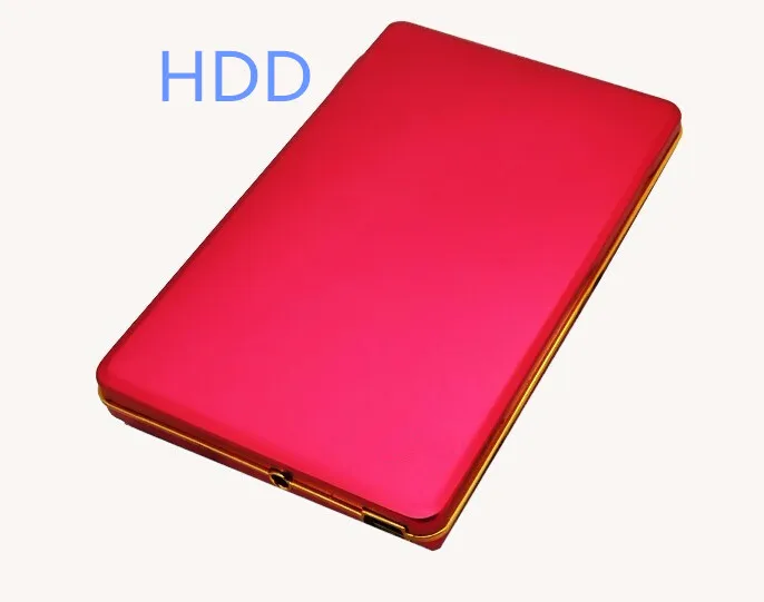 Comtop USB2.0 внешний жесткий диск 2 ТБ жесткий диск Externo Disco HD внешний жесткий диск в розничной упаковке - Цвет: Красный