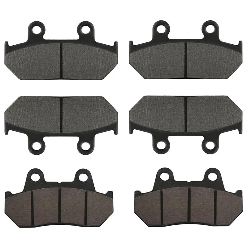 Cyleto Plaquettes de frein avant pour Honda Gl1500/ GL 1500/ Goldwing 1500/ 1988/ 1989/ 1990/ 1991/ 1992/ 1993/ 1994/ 1995/ 1996/ 1997/ 1998/ 1999/ 2000