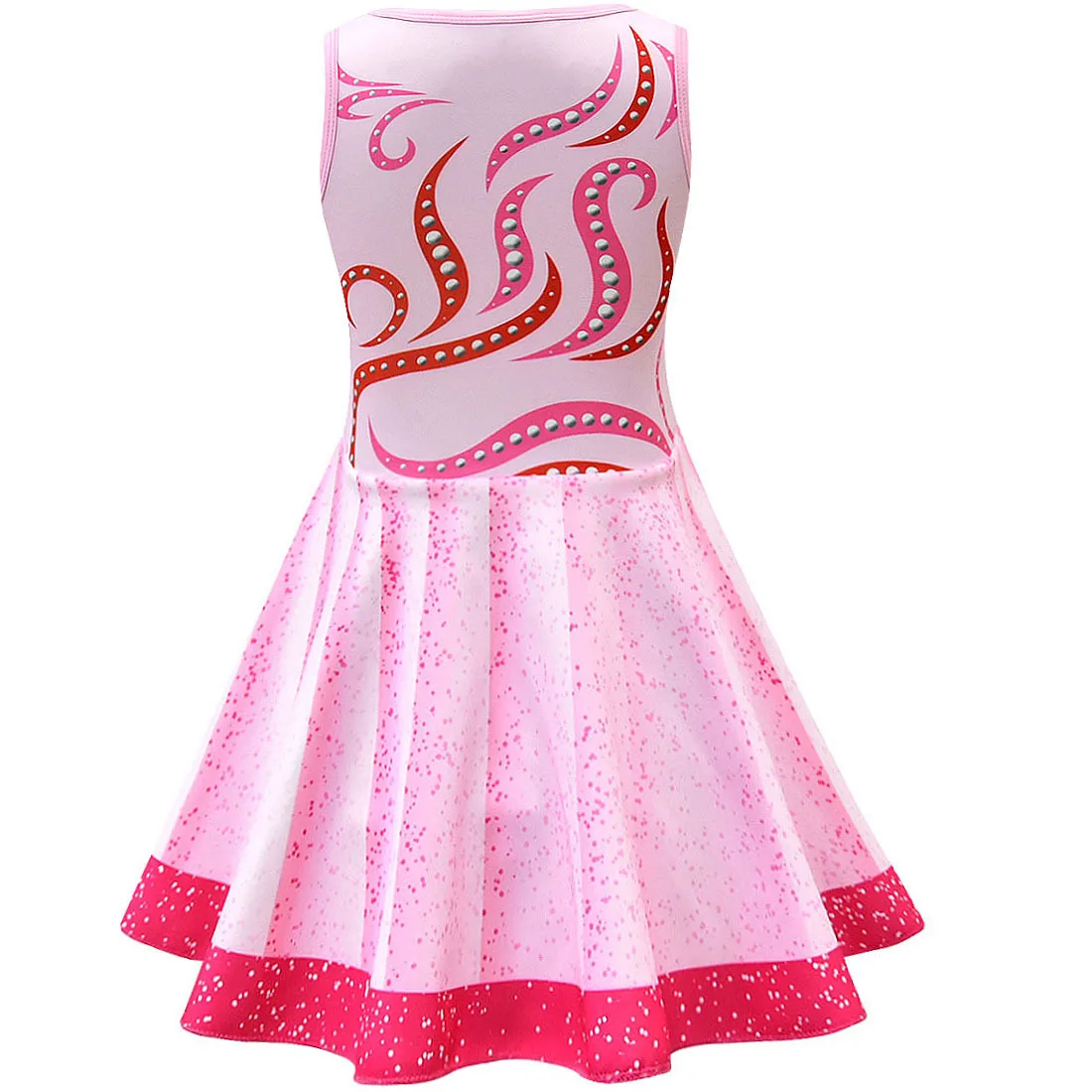 Летнее платье для девочек; нарядный костюм принцессы для маленьких девочек с принтом «Нэнси»; roupa infantil; Детские праздничные платья; одежда для костюмированной вечеринки