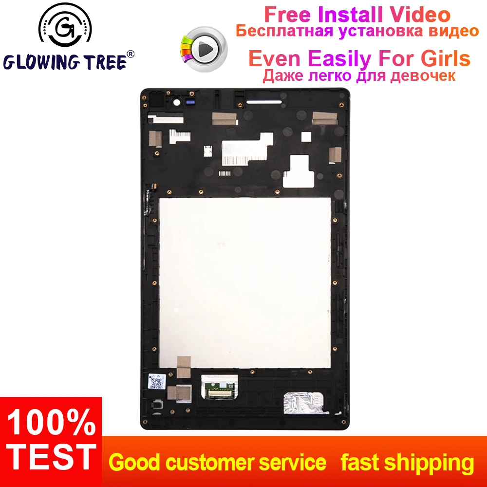 

For ASUS Zenpad 8.0 Z380C Z380KL Z380M Z380 LCD Display Monitor Touch Screen Assembly Frame